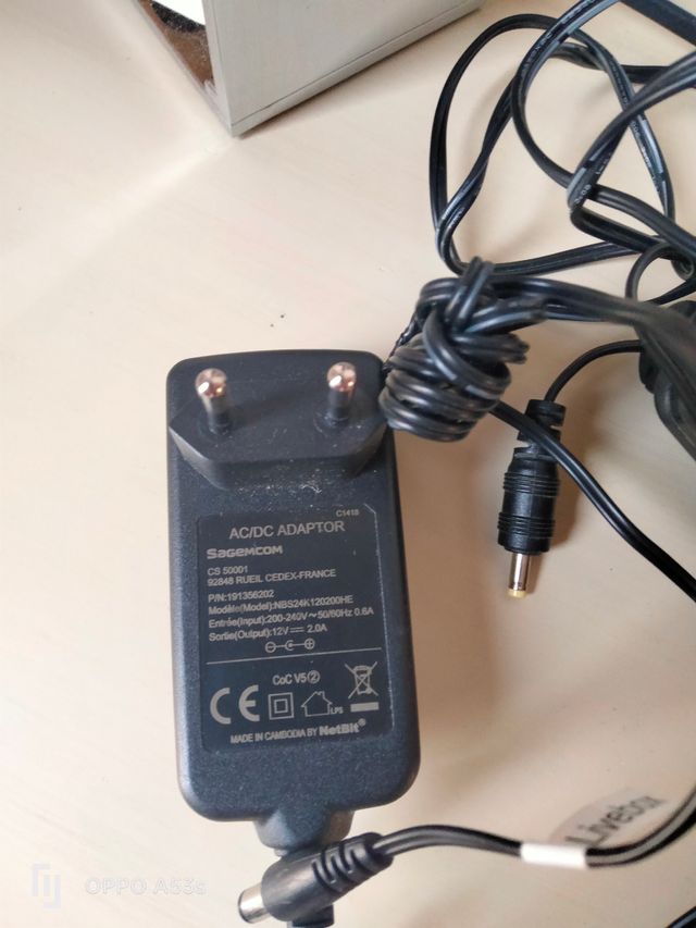 Cargador para móvil antiguo