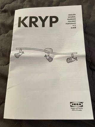 Lampara de techo infantil peces IKEA