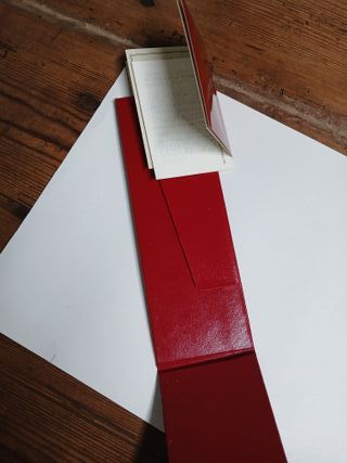 Certificado garantía y emboltorio cartier