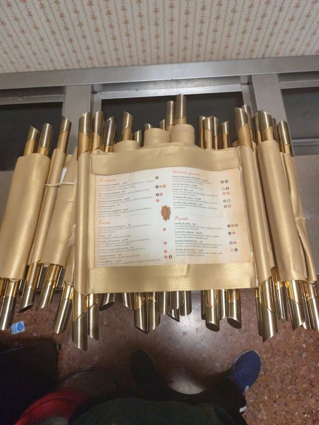 Cartas de restaurante