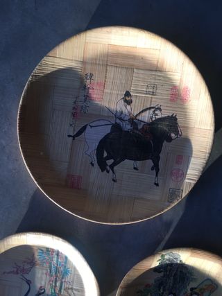 Piatti bamboo vintage