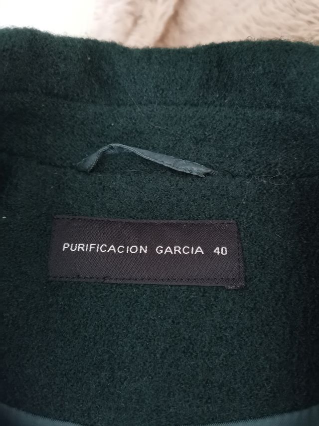 ABRIGO MUJER PURIFICACIÓN GARCÍA TALLA 40