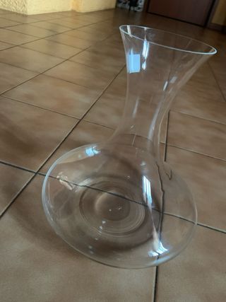 Decanter in cristallo