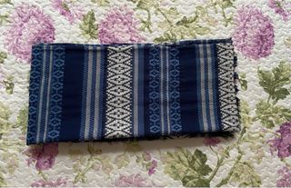 Bufanda azul marino mujer