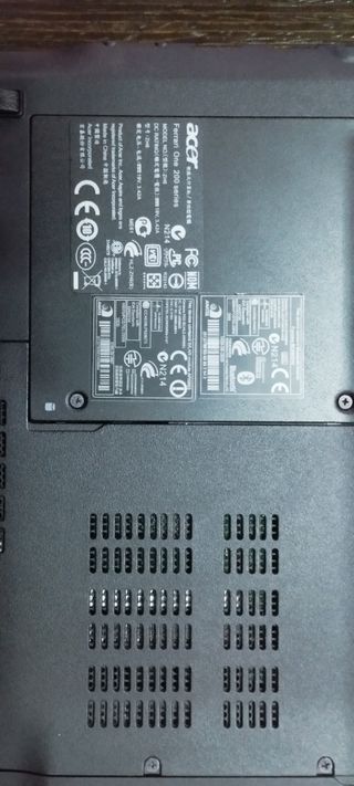 Portátil Acer Ferrari