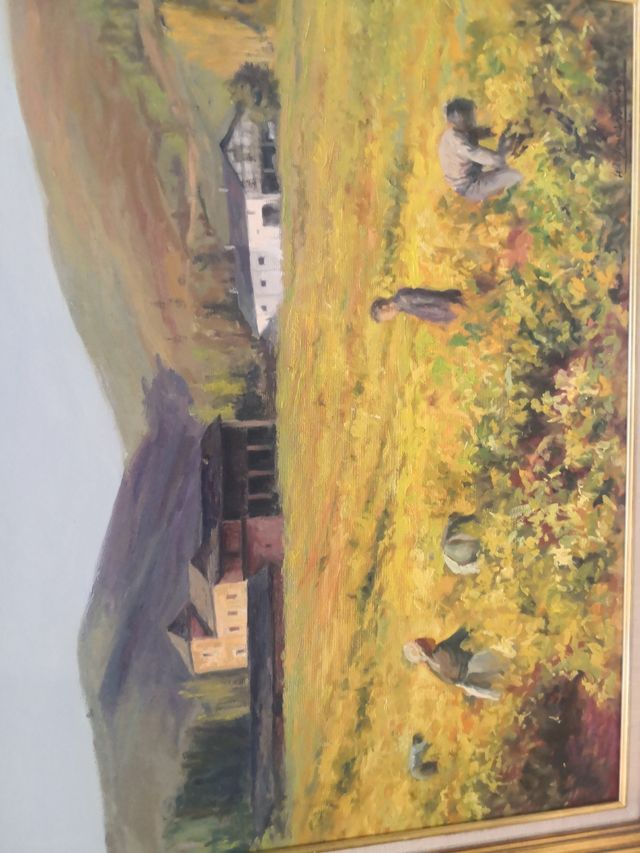 Pintura a óleo contemporânea