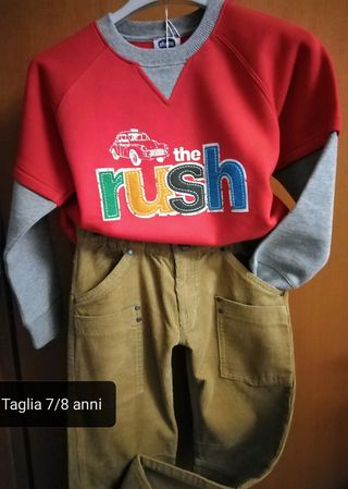 Completo chicco taglia 7/8anni