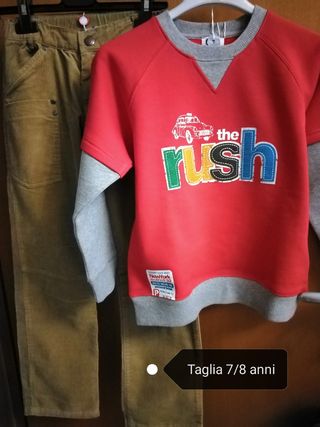 Completo chicco taglia 7/8anni