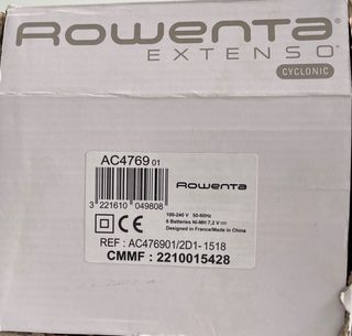 Aspirador de mano Rowenta Extenso Cyclonic