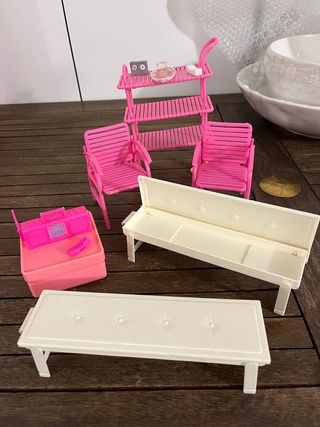 Giardino casa Barbie Anni '90