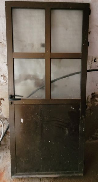 Puerta aluminio 
