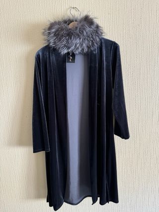 Conjunto terciopelo kaftán+pantalón