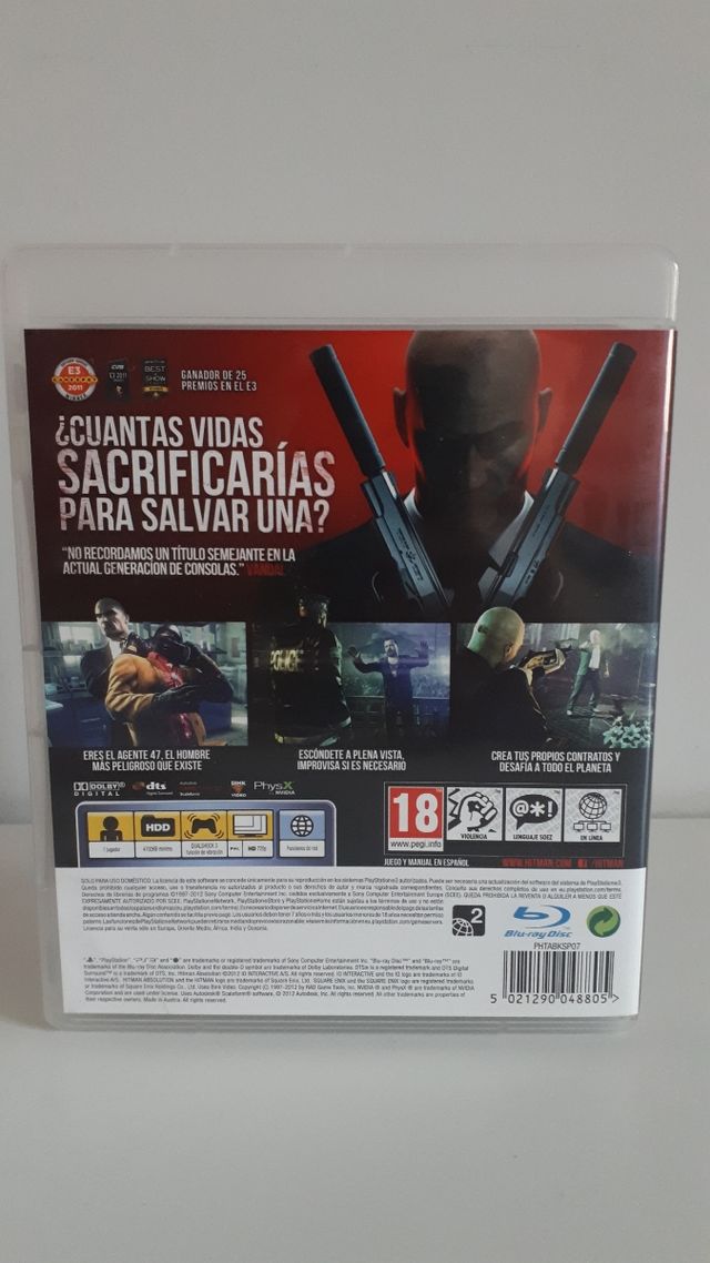 HITMAN ABSOLUTION (PS3)