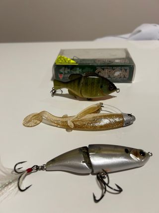 Swimbaits y hart manolo