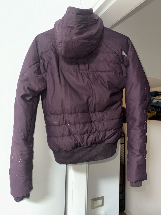 Bomber da neve Helly Hansen cappuccio vera piuma
