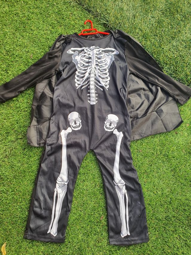 Disfraz esqueleto niño