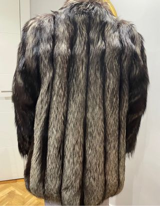 Chaquetón vintage zorro