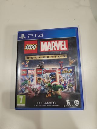 3 JUEGOS LEGO MARVEL COLLECTION PS4