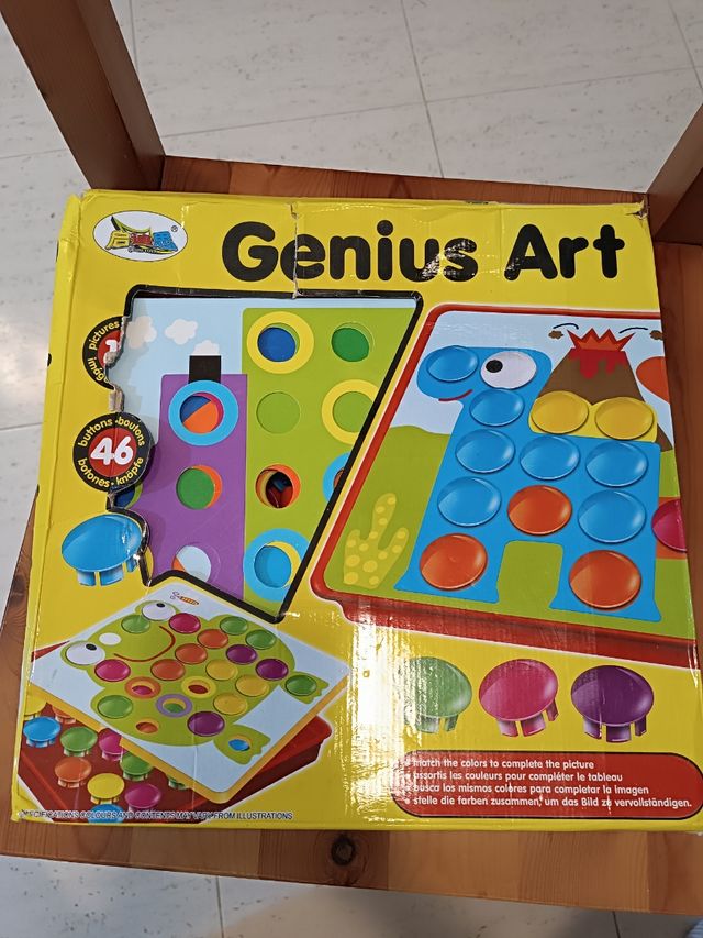 Juego Genius Art - súper divertido y educativo