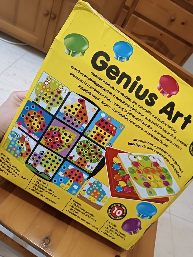 Juego Genius Art - súper divertido y educativo