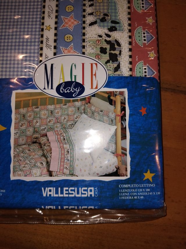 Completo lettino,nuovo unisex