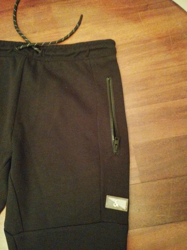 Pantalon chandal negro jack & jons