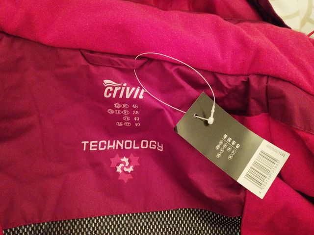 Chaqueta crivit hombre/mujer nieve