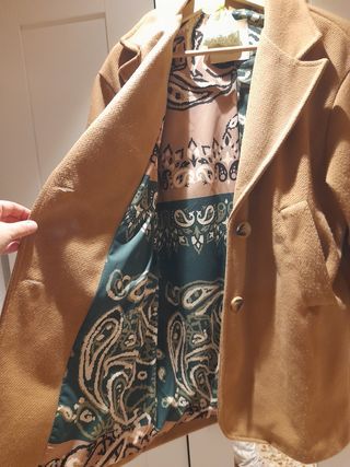 Abrigo oversize