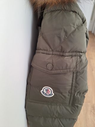 Moncler abrigo plumifero