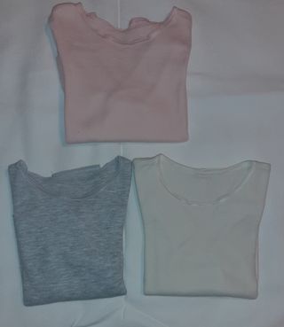 Canottiere tris bambina 6A