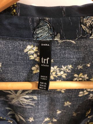 Camisa Zara Talla XL