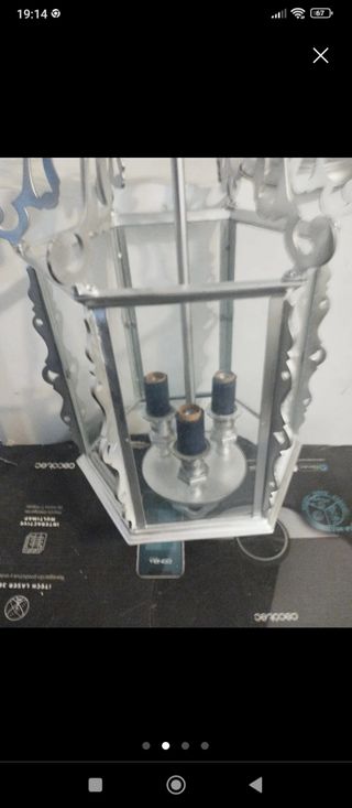 Farol plata buen estado