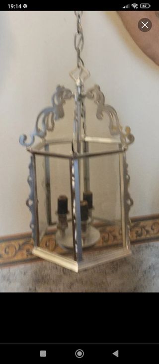 Farol plata buen estado