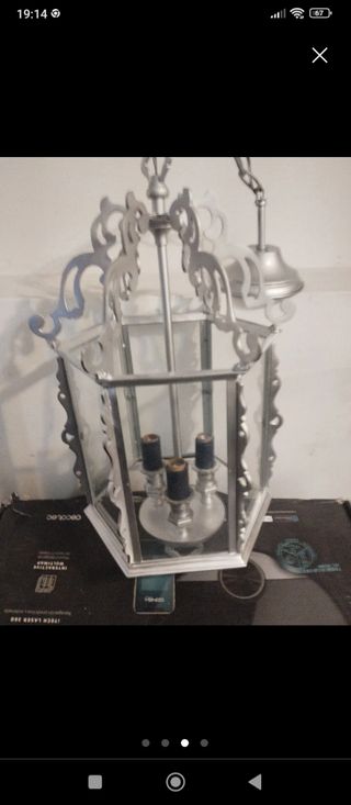 Farol plata buen estado