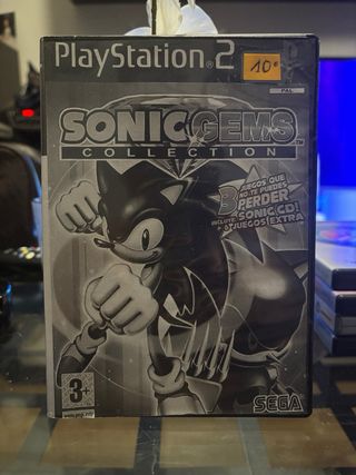 6️⃣€ Juego PS2  SONIC GEMS  SEGA 