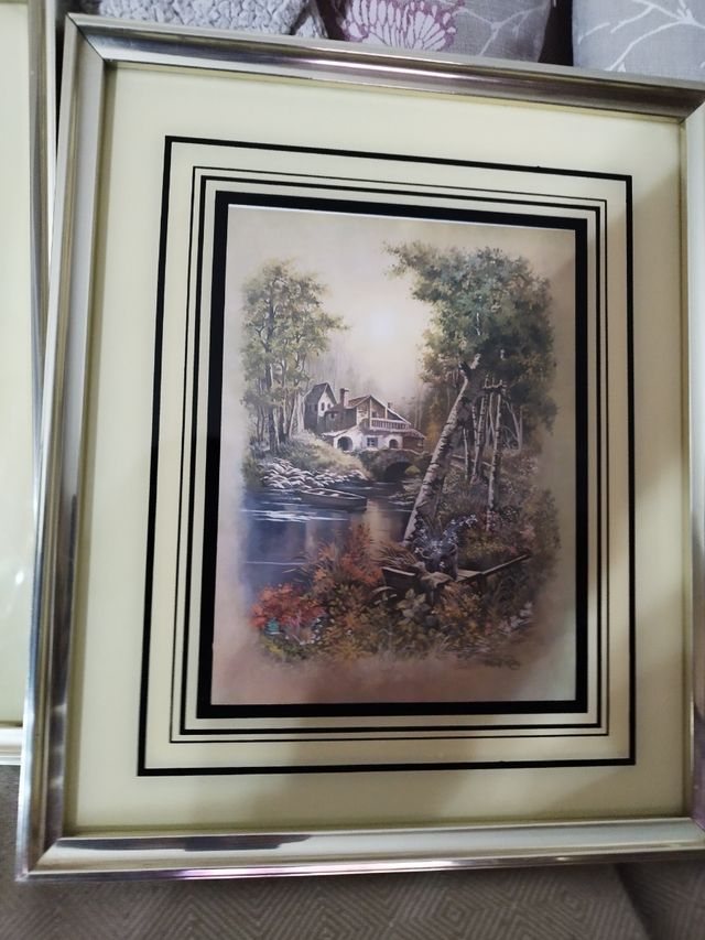 Cuadros paisajes bucólicos