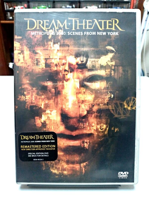 DVD Dream Theater Metrópolis 2000 Edición especial