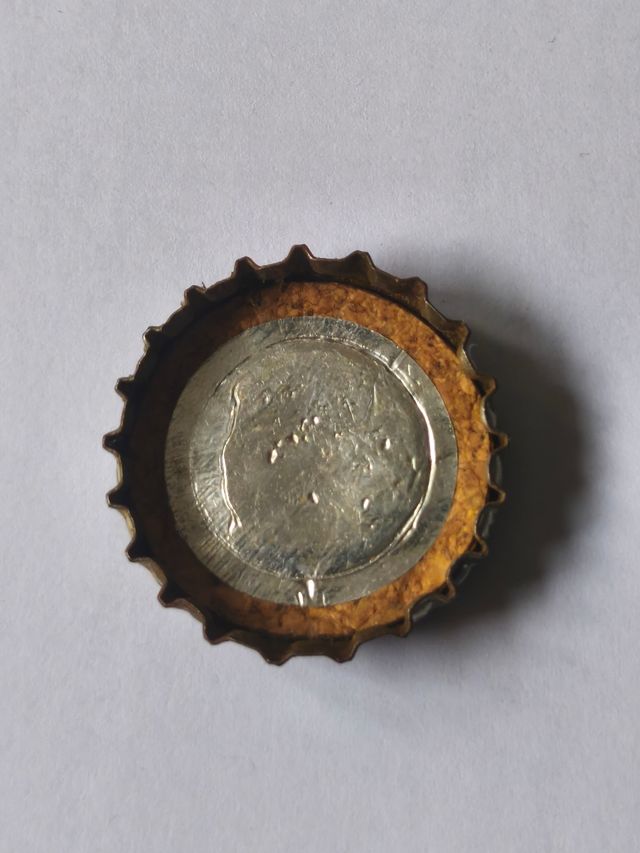 Chapa antigua de Damm