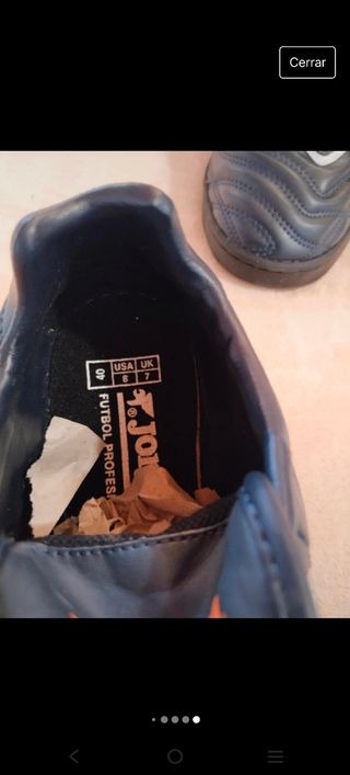 Zapatillas futbol nuevas con etiquetas 