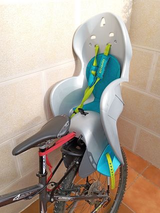 Sillita bicicleta + portaequipajes