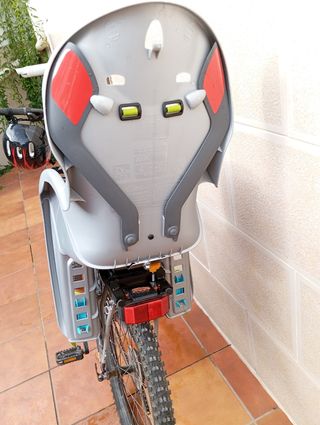 Sillita bicicleta + portaequipajes