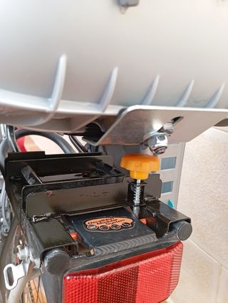 Sillita bicicleta + portaequipajes