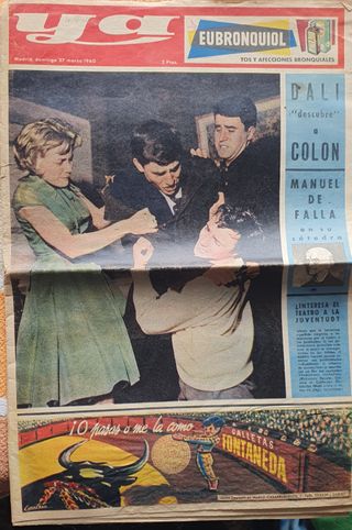 Lote de 8 periódicos YA