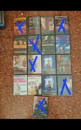Películas precintadas a 1 euro