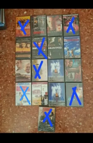 Películas precintadas a 1 euro