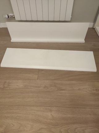 Estanterías lacadas madera