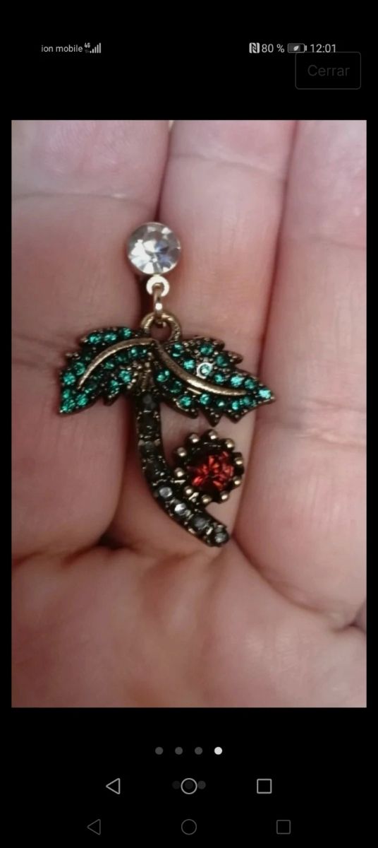 Pendientes bisutería