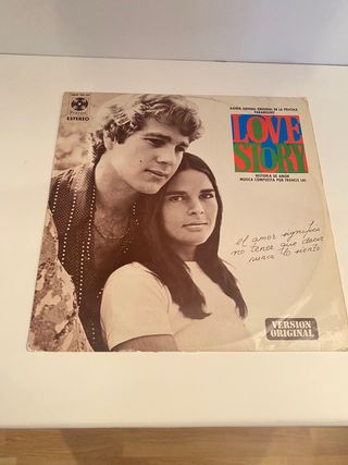 Disco de VINILO ORIGINAL de la banda sonora de la 