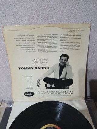 TOMMY SANDS DISCO VINILO CAPITOL RECORDS