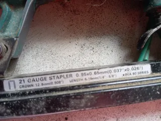 Lote 3 grapadoras neumáticas